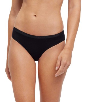 Black Falke Slip Daily Climate Control Women Panties & Slips | 953-VJPITA