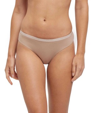 Brown Falke 2-Pack Slip Daily Comfort Women Panties & Slips | 504-FZERDX