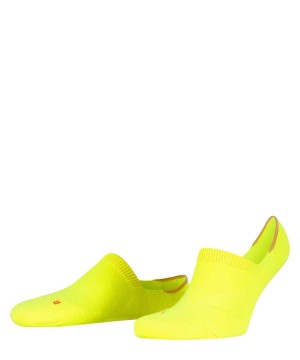 Yellow Falke Cool Kick Invisibles Women No Show Socks | 024-OPDFKX