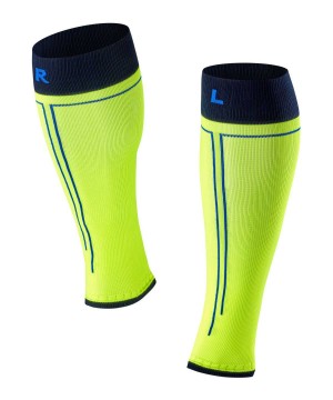 Yellow Falke Energizing Tube Sleeves Men Compression Socks | 159-PQMSVA