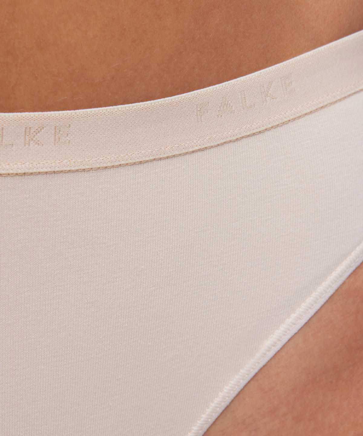 Beige Falke 2-Pack Thong Daily Comfort Women Panties & Slips | 714-ZTQIYV