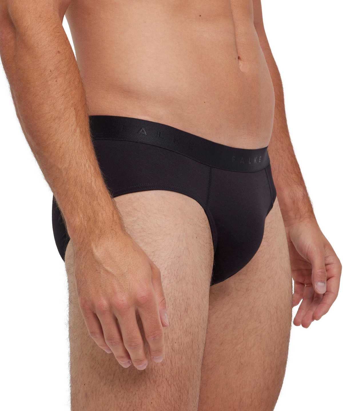 Black Falke 2-Pack Slip Daily Comfort Men Briefs | 214-VKIZWQ