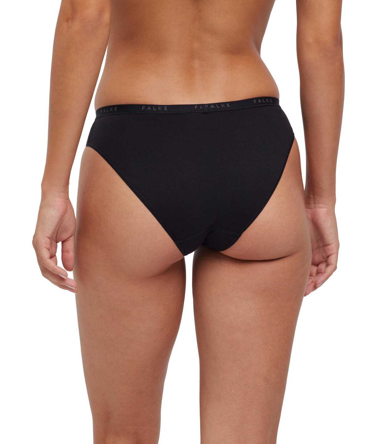 Black Falke 2-Pack Slip Daily Comfort Women Panties & Slips | 482-LTDHMQ