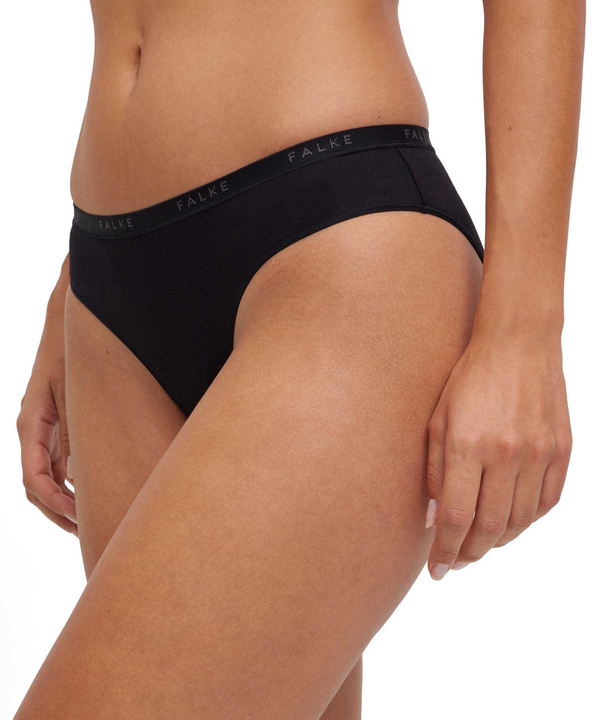 Black Falke 2-Pack Slip Daily Comfort Women Panties & Slips | 482-LTDHMQ