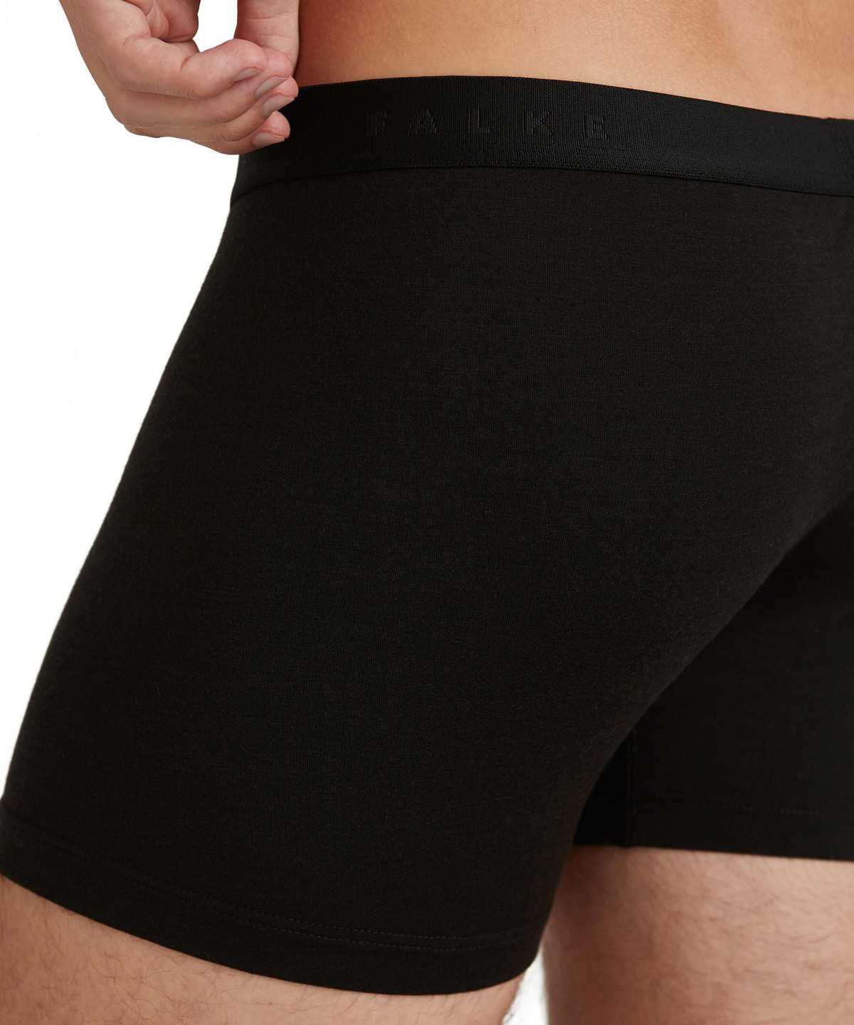 Black Falke Boxer Daily ClimaWool Men Boxer & Slips | 108-YFHGOE