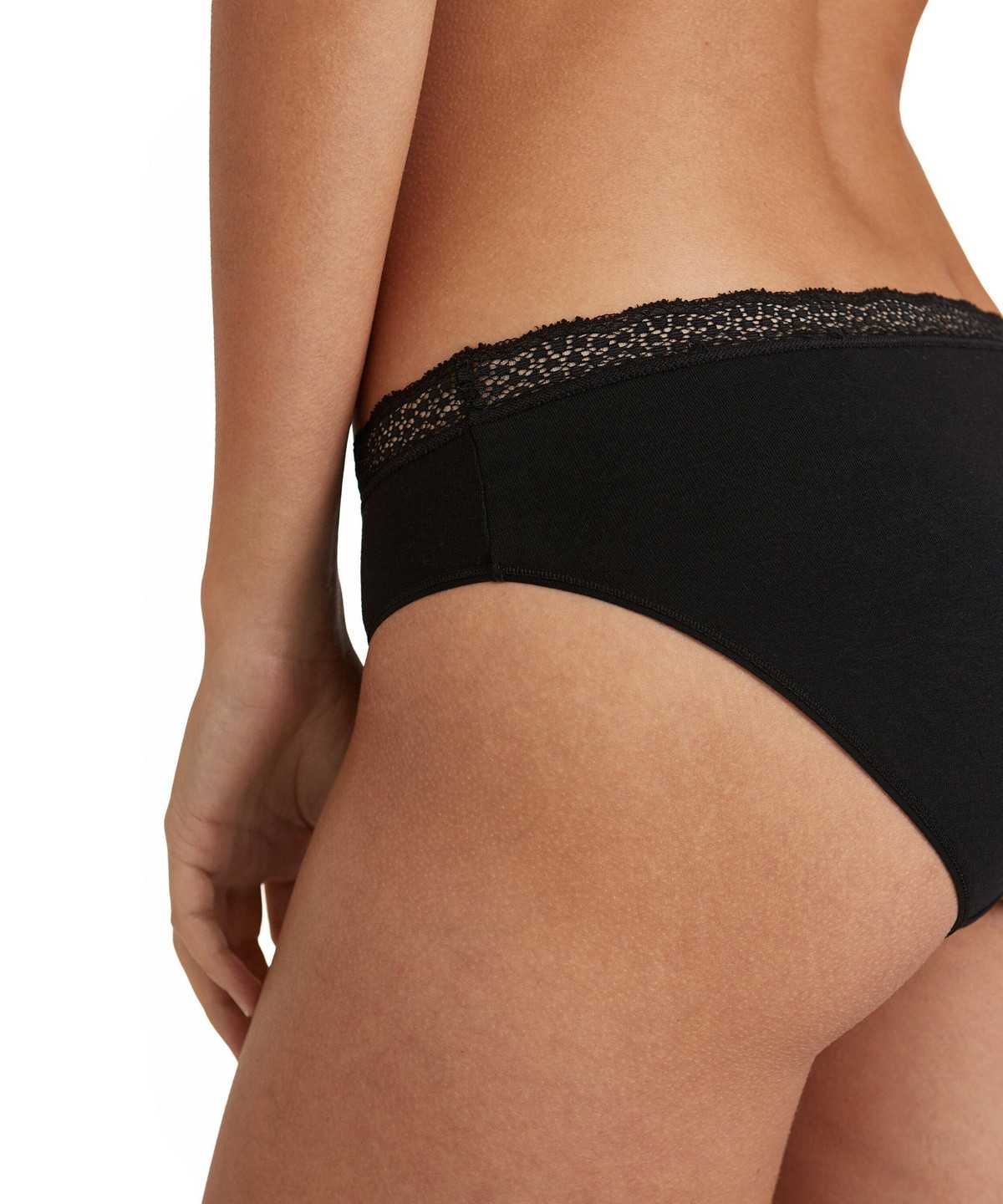 Black Falke Slip Daily Lace Women Panties & Slips | 397-DEBMLS