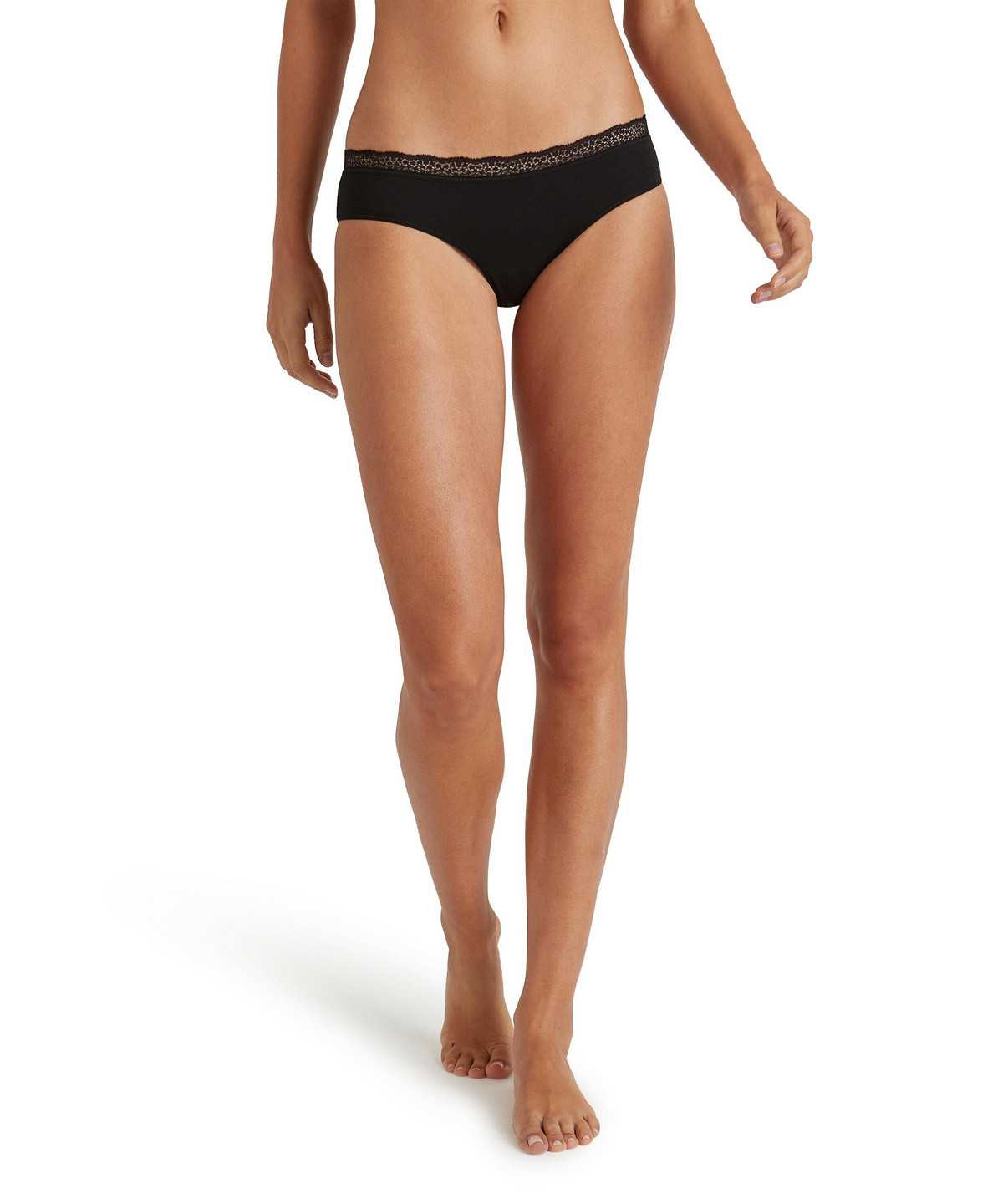 Black Falke Slip Daily Lace Women Panties & Slips | 397-DEBMLS