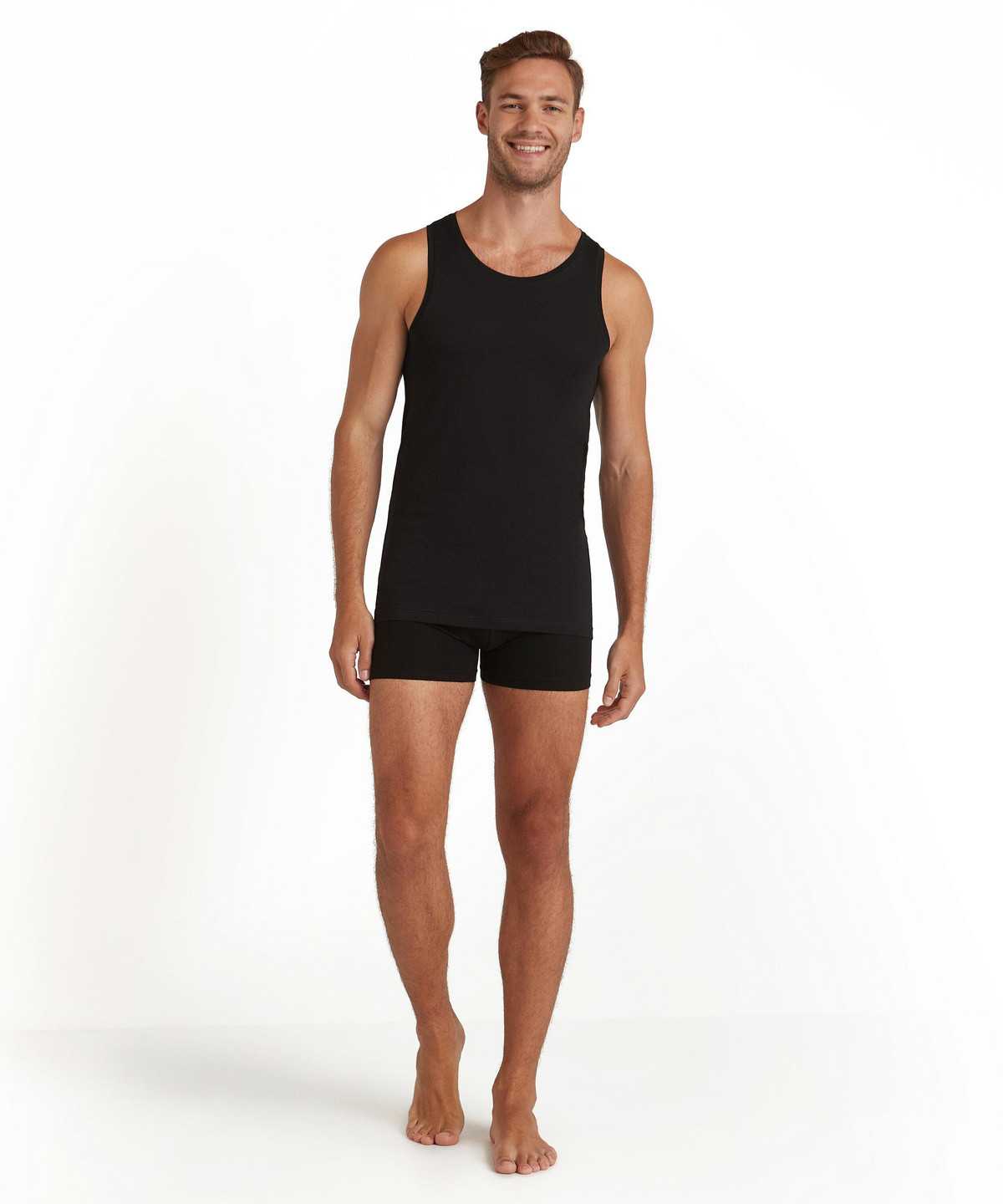 Black Falke Top Round-neck Daily Natural Men Vest | 670-PHRWTG