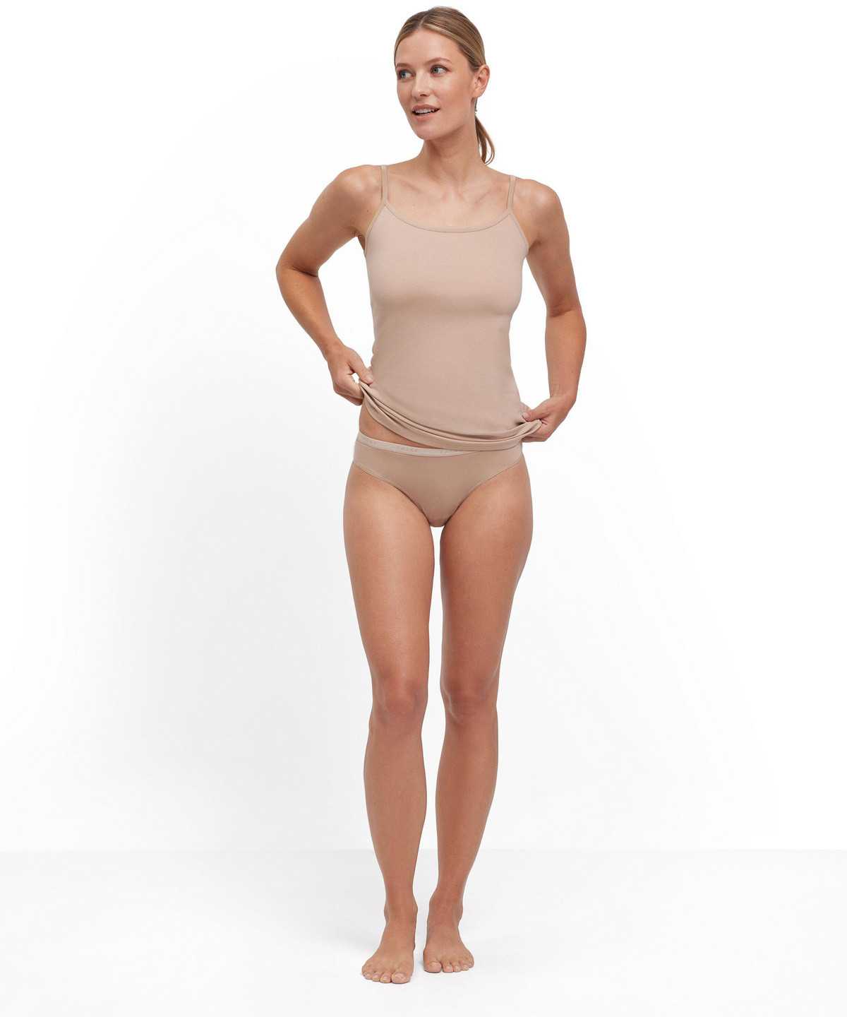 Brown Falke 2-Pack Slip Daily Comfort Women Panties & Slips | 504-FZERDX