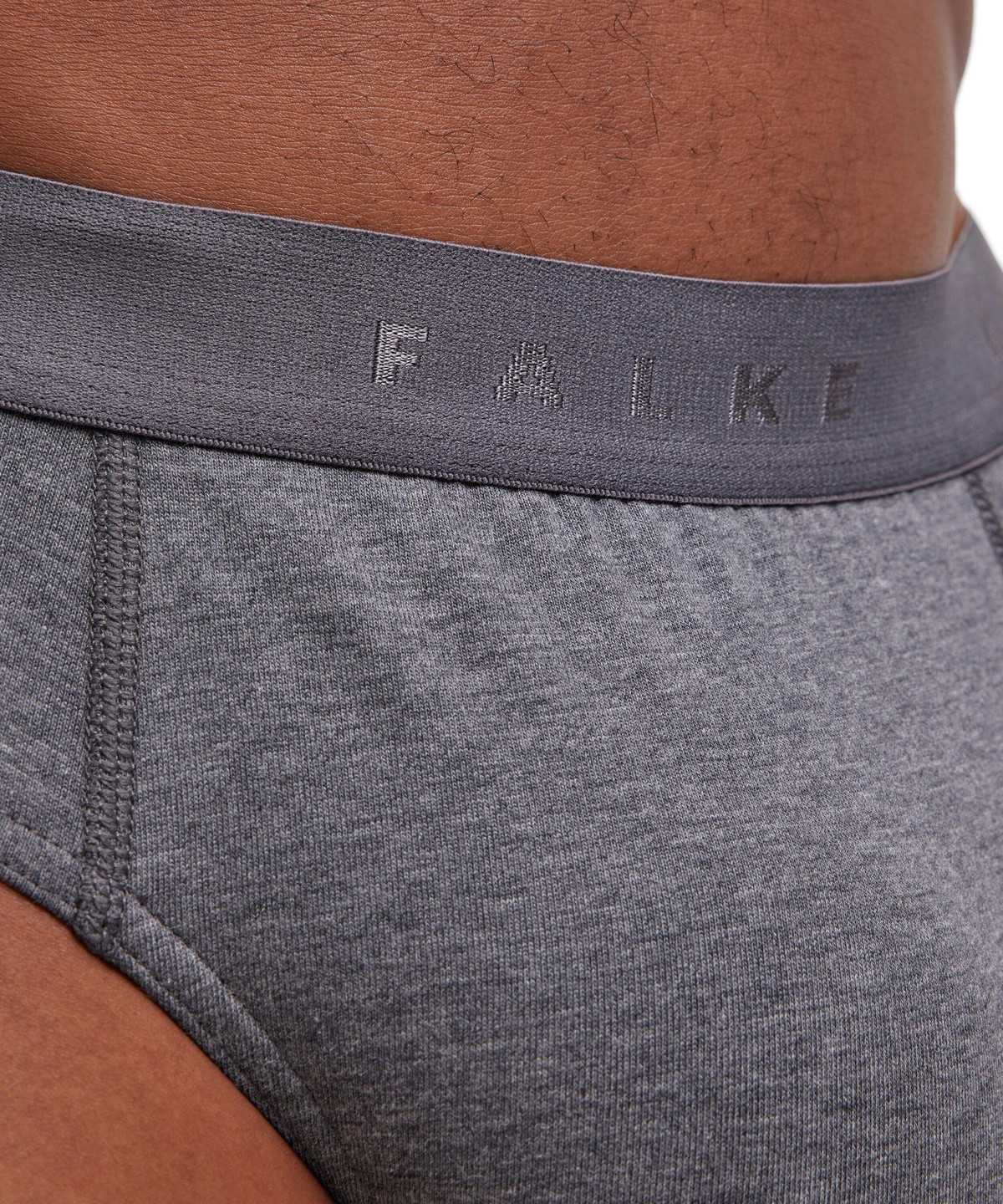 Grey Falke 2-Pack Slip Daily Comfort Men Briefs | 892-WUIJKG