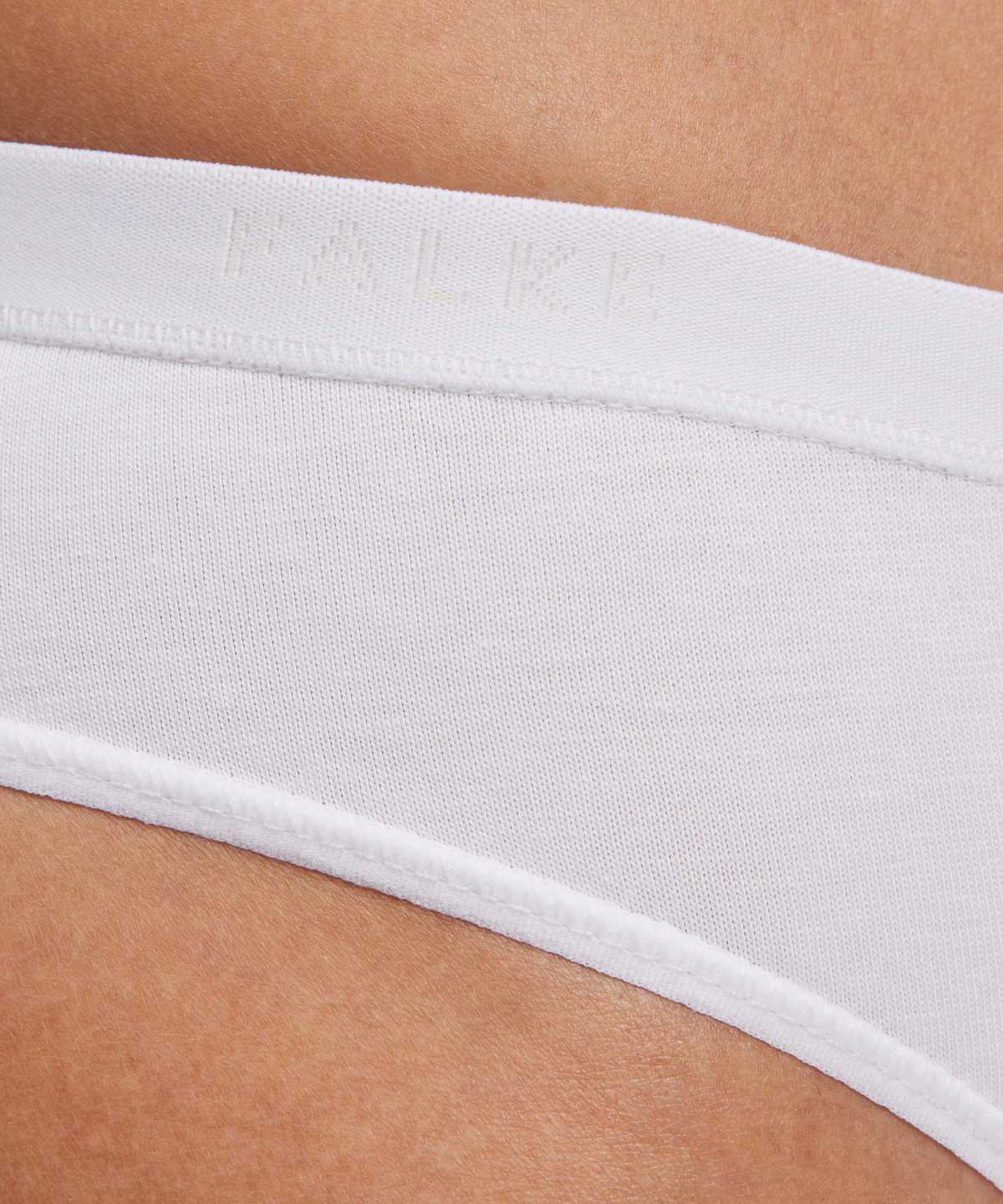 White Falke 2-Pack Thong Daily Comfort Women Panties & Slips | 219-LUKZWC