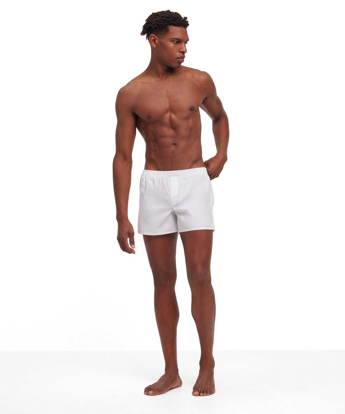 White Falke Boxer Men Boxer & Slips | 495-SGMFQH