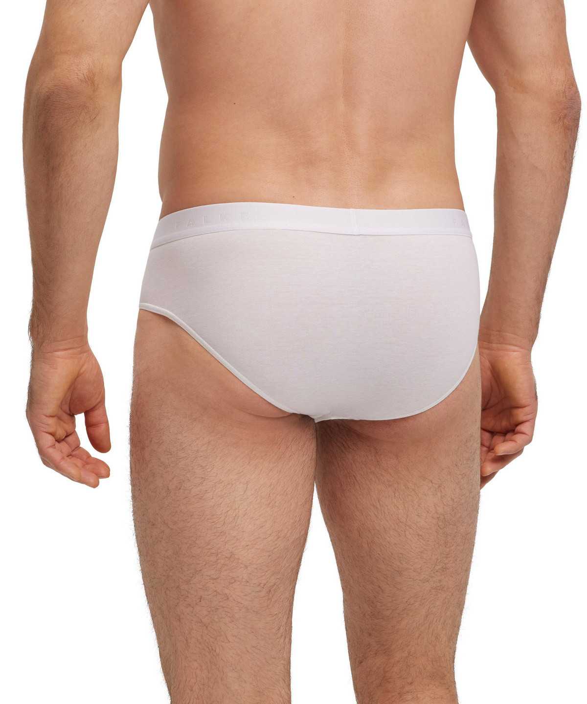 White Falke Slip Daily Climate Control Men Briefs | 459-ATVRSZ