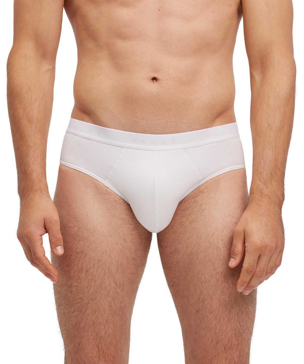 White Falke Slip Daily Climate Control Men Briefs | 459-ATVRSZ